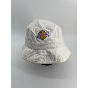 Mitchell & Ness Los Angeles Lakers Bucket Men's Hat Summer White L